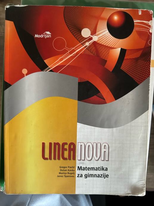 Linea nova učbenik za matematiko 1. Letnik