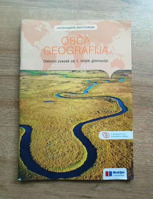 OBČA GEOGRAFIJA, delovni zvezek za 1. letnik gimnazije