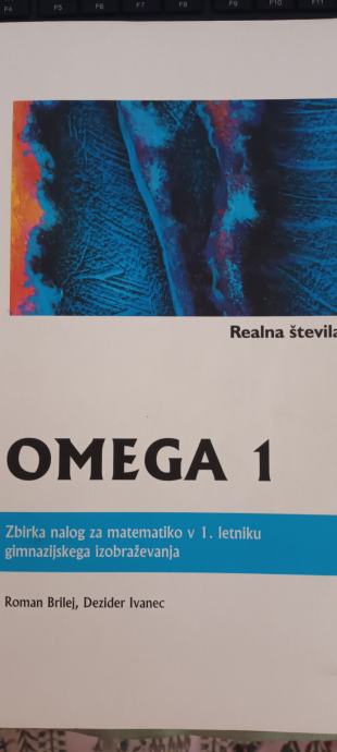 Omega 1, Realna števila, zbirka nalog, R: Brilej in D. Ivanec