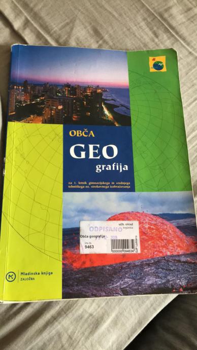 PRODAM OBČNA GEOGRAFIJA ZA 5EU