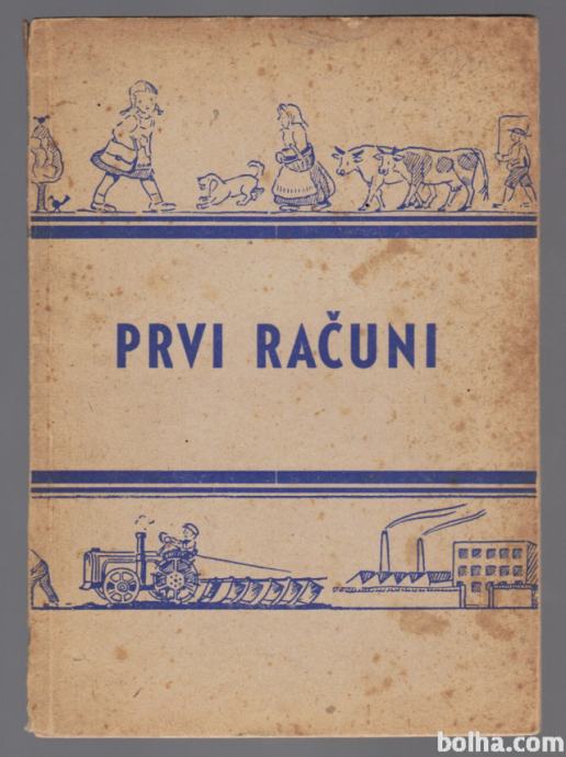 PRVO BERILO, PRVA RAČUNICA, GASPARI, 1938/1987