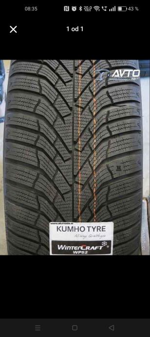 Pnevmatike Kumho 235/60/18 zimska Količina: 4