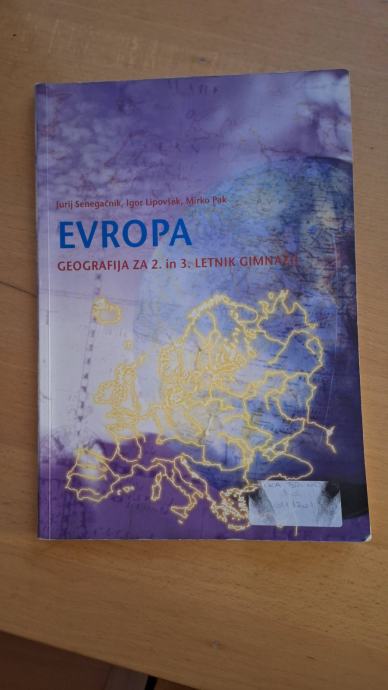 Geografija za 2. in 3. letnik Gimnazije, Jurij Senegačnik