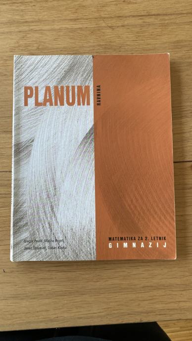 Matematika za 2 letnik gimnazije, PLANUM ravnina