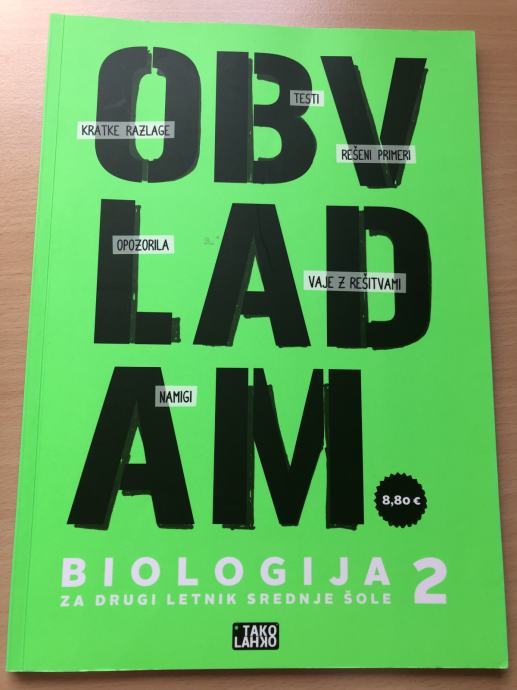 Obvladam biologija 2