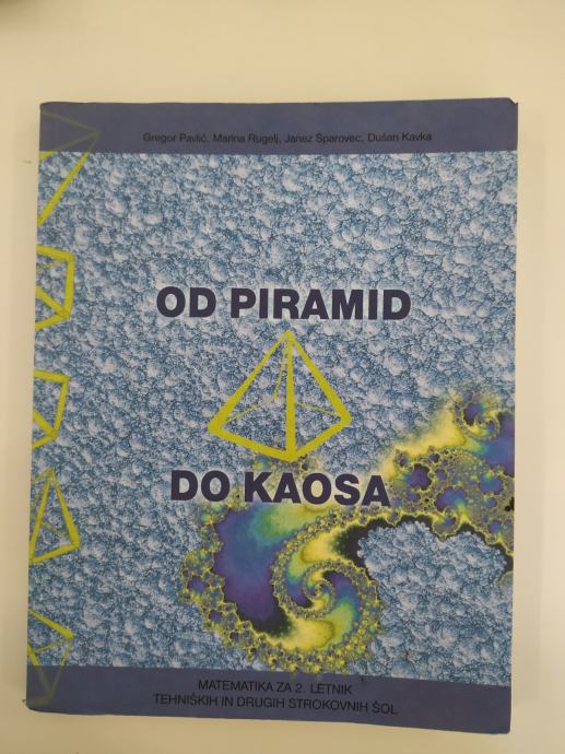 Od piramid do kaosa, učbenik za matematiko