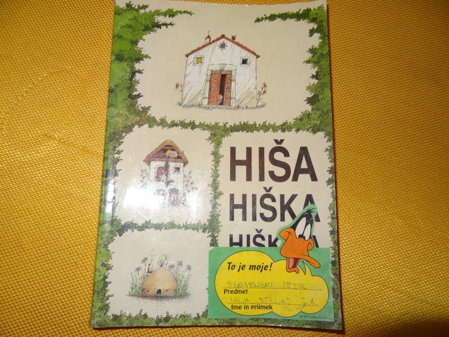 DRUGO BERILO - HIŠA, HIŠKA, HIŠKICA, MLADINSKA KNJIGA 1995