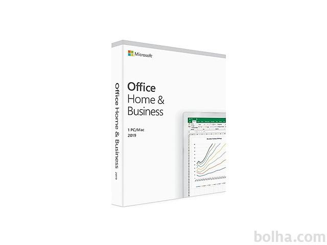 PAKET PROGRAMOV, MICROSOFT OFFICE HOME  BUSINESS 2019, FPP, SLOVESKI