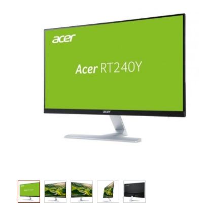 Монитор acer rt240y bmid сколько герц