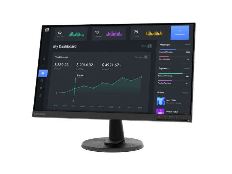 LCD MONITOR 68.6 CM (27.0") WIDE, LENOVO D27-40