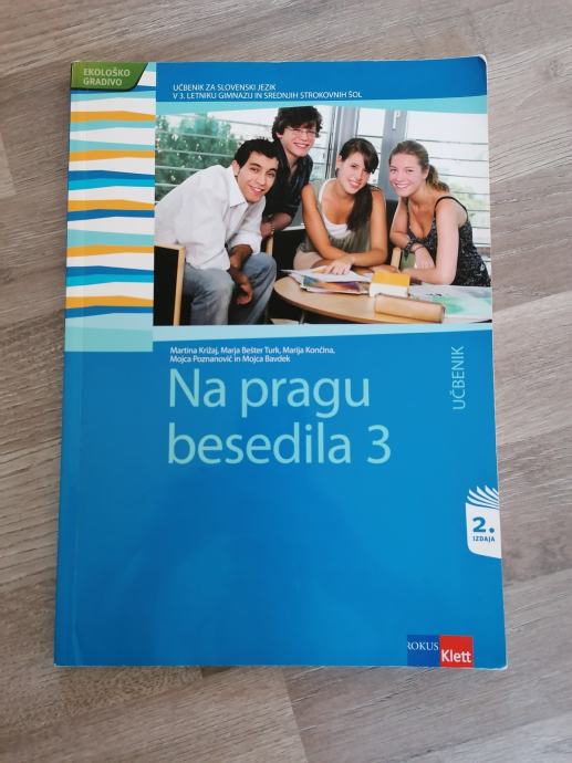 Na pragu besedila 3 - učbenik