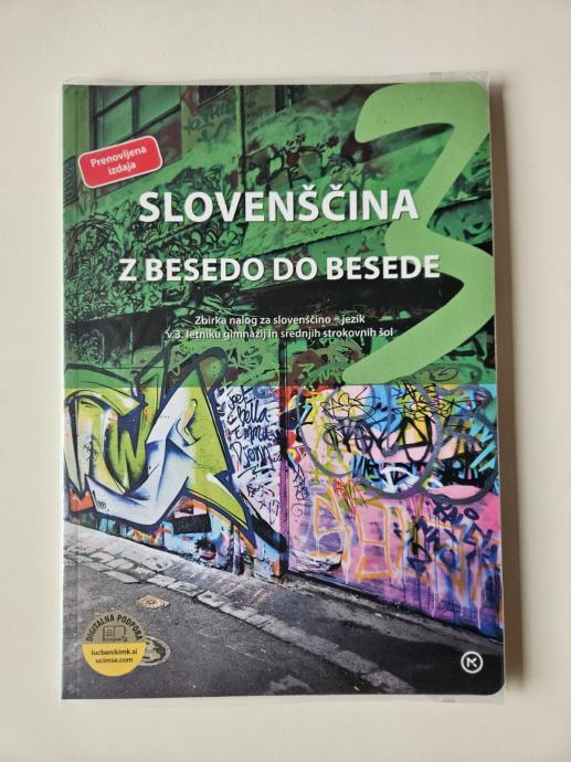 Slovenščina 3: Z besedo do besede, zbirka nalog