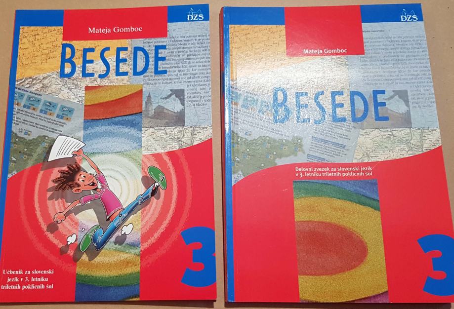 Besede 3, UČBENIK IN DELOVNI ZVEZEK