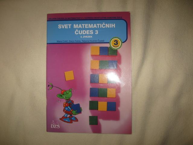 Svet matematičnih čudes 3, 3.zvezek, NOVO