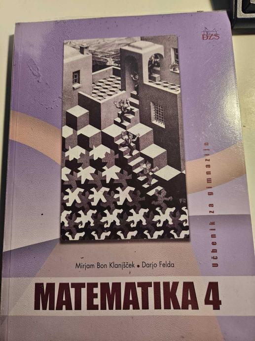 Matematika 4, učbenik za gimnazije