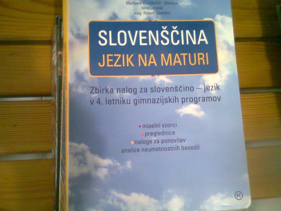 Maturitetna literatura za 4. letnik in Berila 1-4