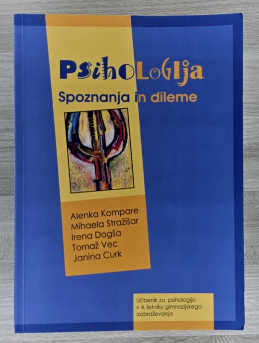 PSIHOLOGIJA : SPOZNANJA IN DILEME