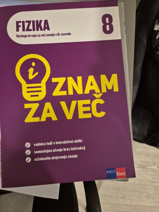 Znam za več Fizika