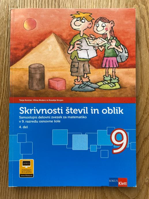 NOV Delovni zvezek za 9 razred; Skrivnosti števil in oblik 4. Del (Geo