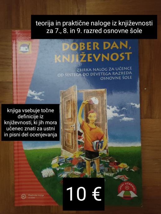 Priročnik za slovenščino - književnost