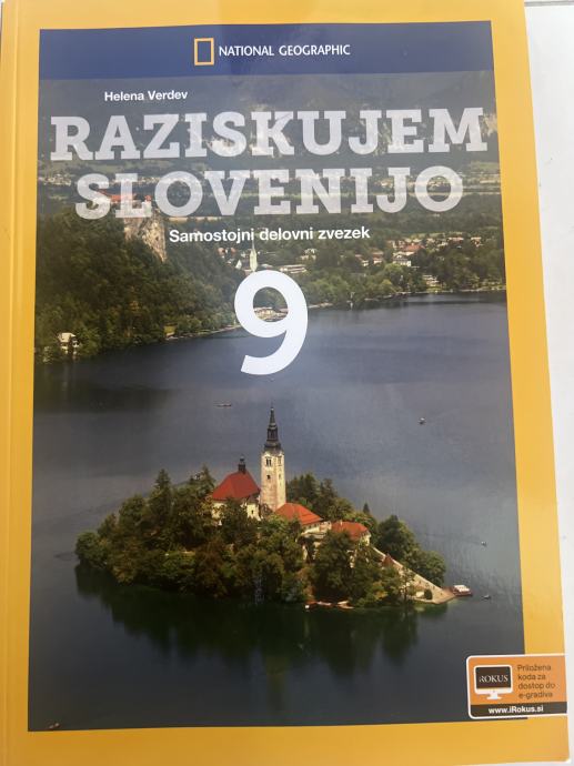 Raziskujem slovenijo - samostojni delovni zvezek 9