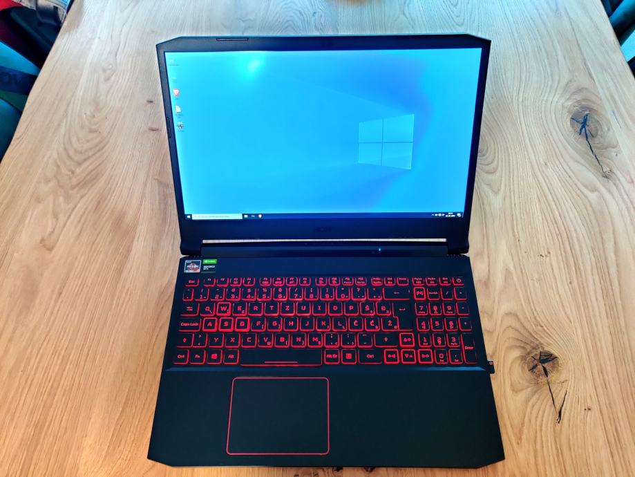 Acer Nitro 5, Ryzen 7-4800H, 16GB, 480GB, GTX 1650 Ti, FHD 144Hz