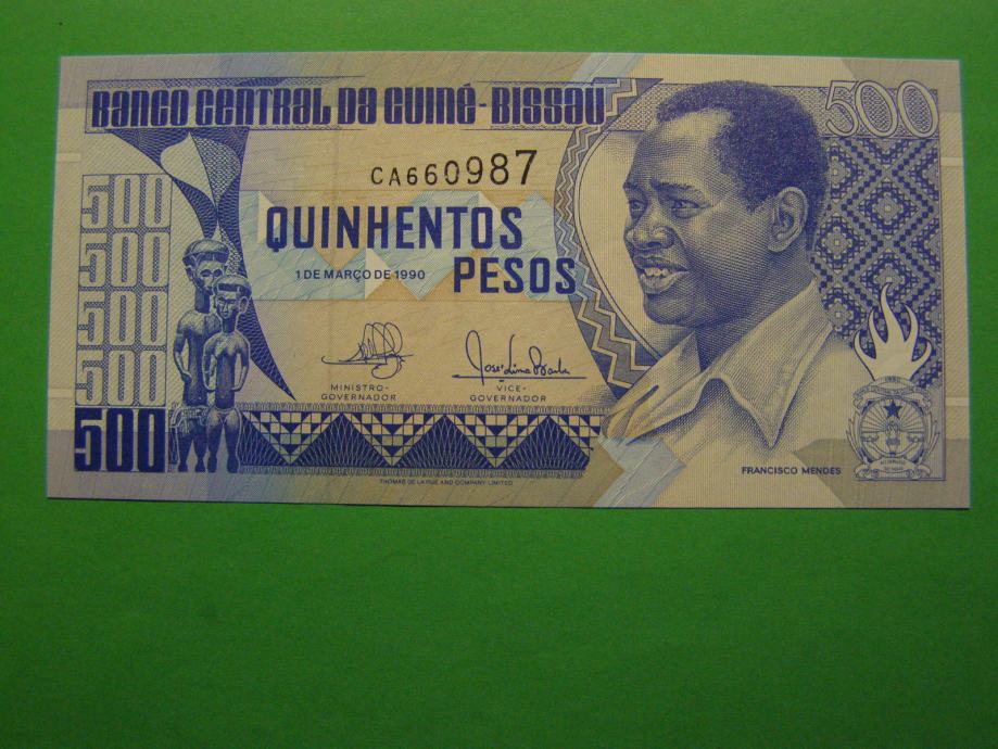 GVINEJA BISAO (BISSAU) 1990 - 500 PESOS - PRODAM