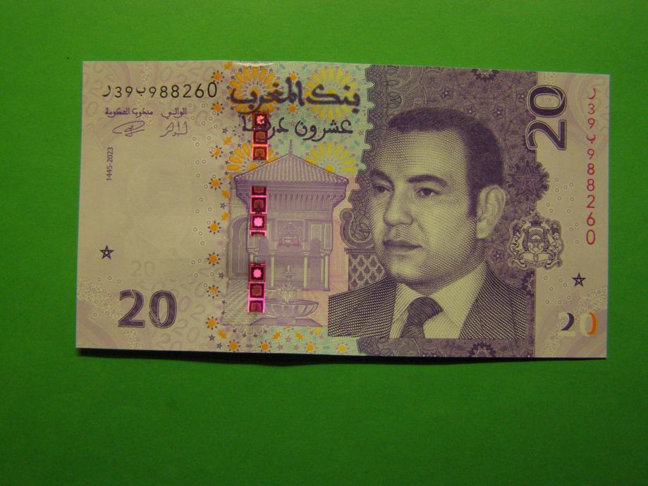 MAROKO 2024 - 20 DIRHAM - PRODAM