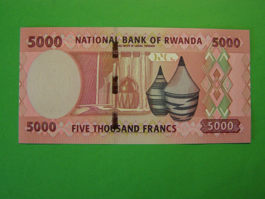 RUANDA (RWANDA) 2024 - 5000 FRANKOV - PRODAM