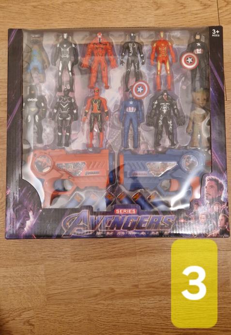 avangers igrače velikost 15-20cm 5e komplet