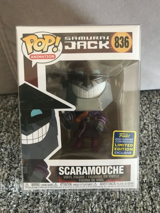 Funko Pop! Animation Samurai Jack Scaramouche #836 SDCC 2020