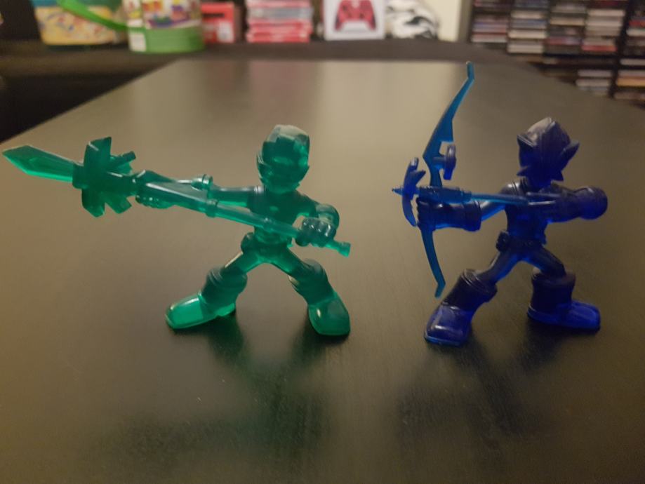 Power Ranger akcijski figuri 2x