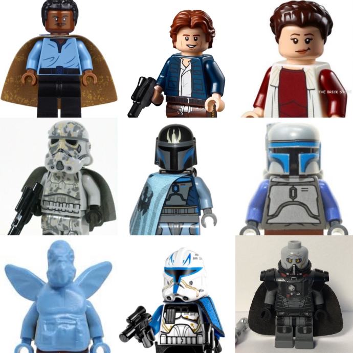 RARE Lego Star Wars minifigures