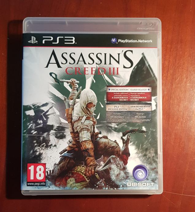 Управление assassins creed 3 ps3