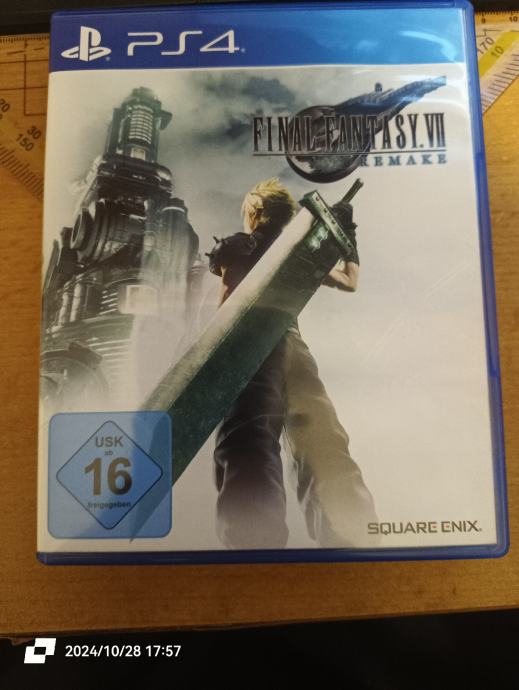 Final Fantasy VII Remake PS4 igra