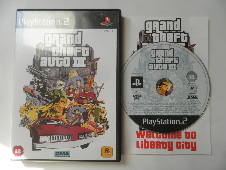 Gta 3 Grand Theft Auto 3 Ps2