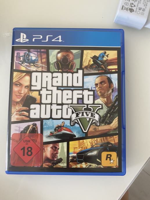 GTA 5 ps4 dvd