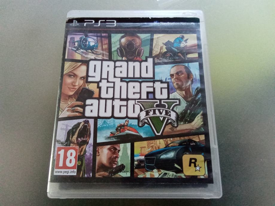 GTA V - GTA 5 - Grand Theft Auto V - PS3 - Original