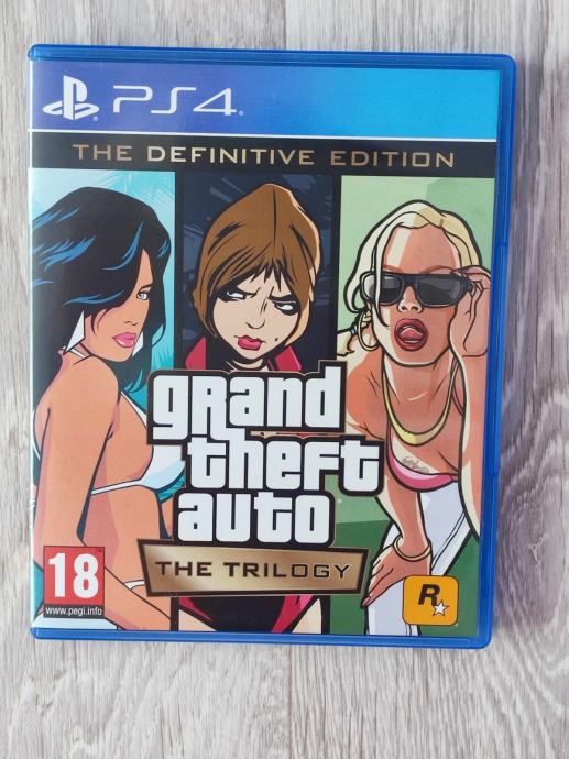 PS4 igra Grand Theft Auto The Trilogy