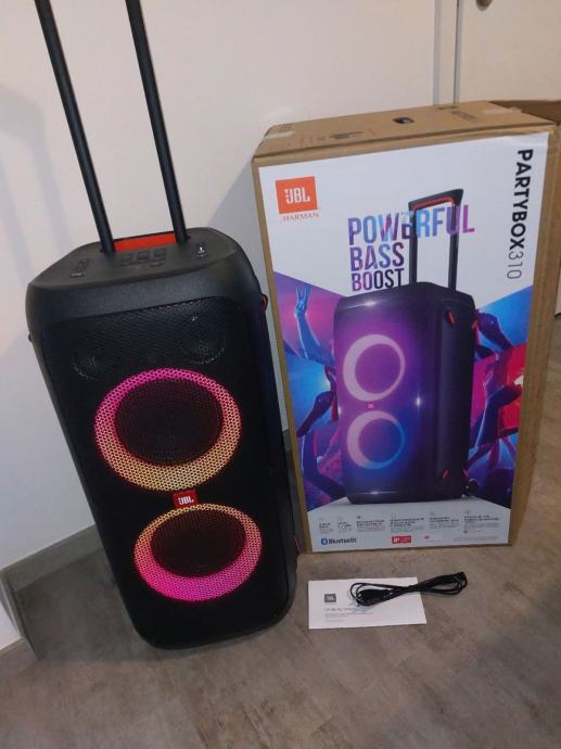 JBL Partybox 310 Bluetooth zvočnik z garancijo - Top stanje