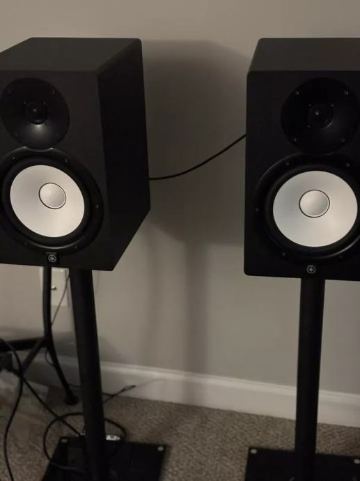 Yamaha HS8 BLACK Powered Studio Monitors PAIR Odlično stanje