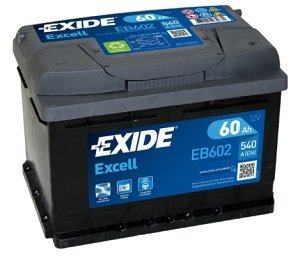 Akumulator Exide EB602 60 Ah D+