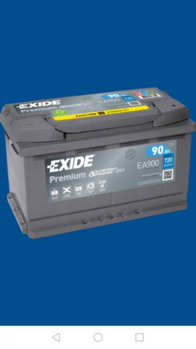 Batterie EXIDE PREMIUM EA900