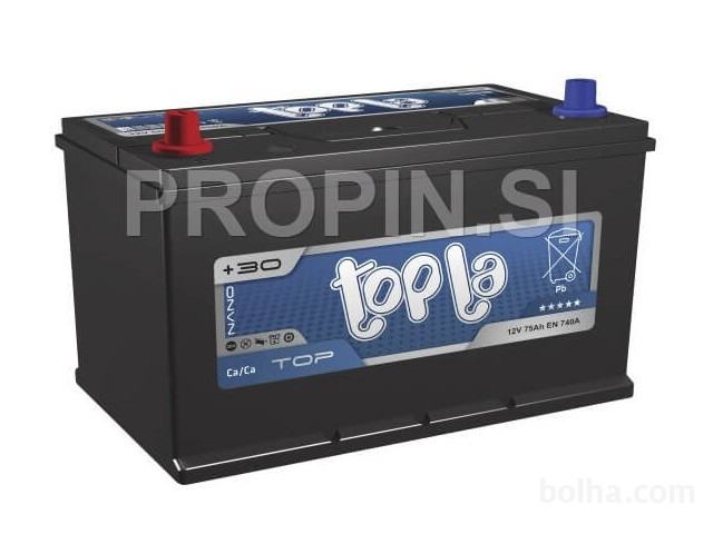 Аккумулятор topla 75 ah