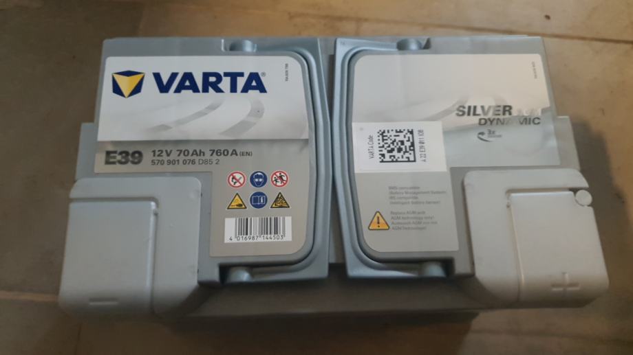 Akumulator Varta 12V 70Ah 760A