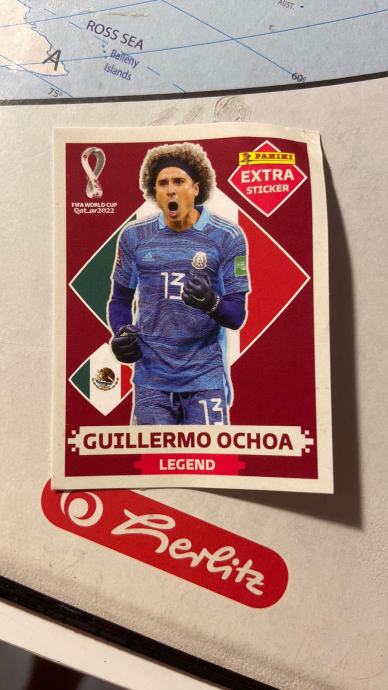 Extra sticker Ochoa