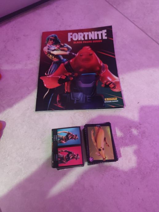 Fortnite sličice stickers Black Frame Series