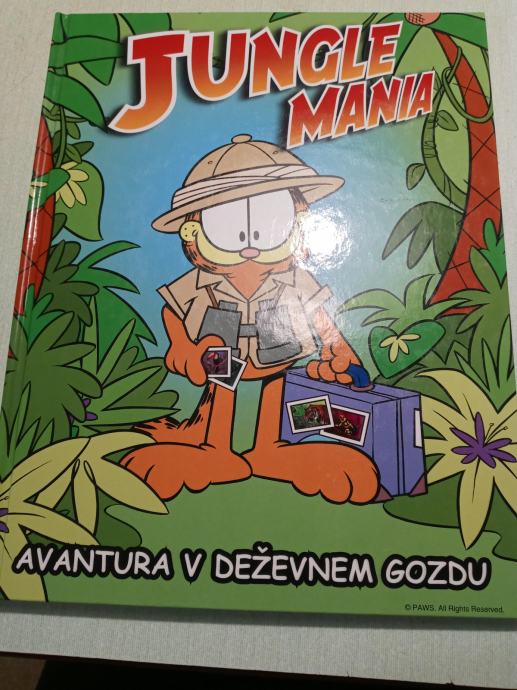 JUNGLE MANIA, ALBUM AVANTURA V DEŽEVNEM GOZDU