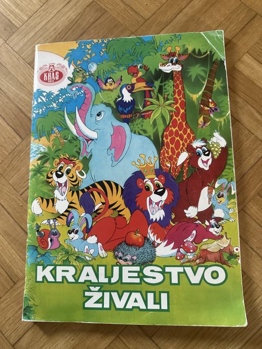 KRALJESTVO ŽIVALI poln album s sličicami