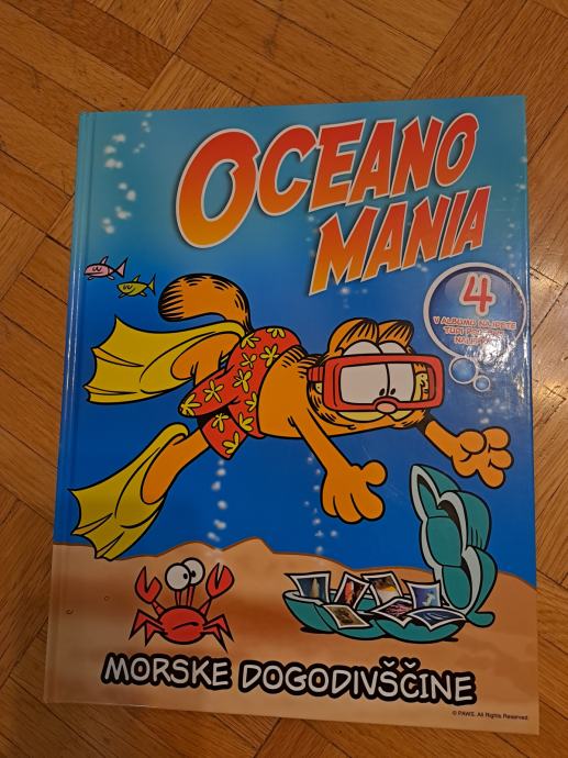 OCEANO MANIA - ALBUM S SLIČICAMI ŠPAR - POLN